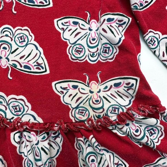 Lot of 3 Tea Collection Dresses and matching leggings, size 3 Girls - Picture 6 of 9